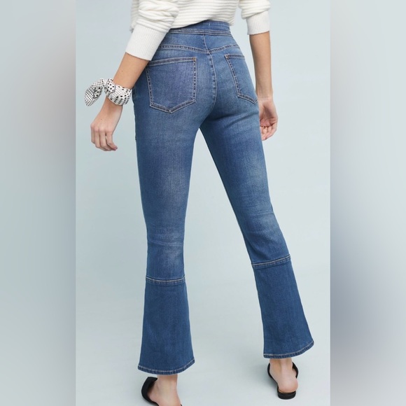 ‼️RARE‼️🎸Pilcro+The Letterpress🎸🔥NWT🔥Utility High-Rise Cropped Bootcut Pants—26 - Picture 5 of 16